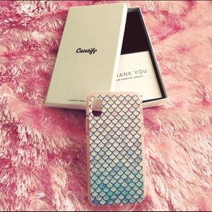 CASETIFY Pastel Sparkle Mermaid Scales NIB